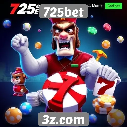 Principais jogos disponíveis na 725bet