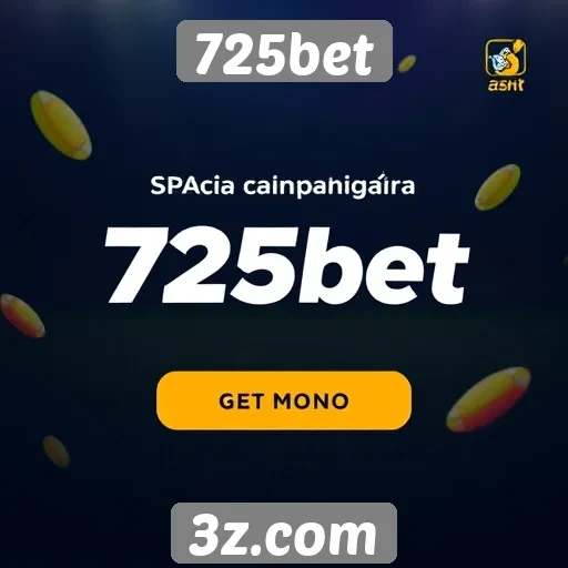 Ofertas e promoções disponíveis na 725bet
