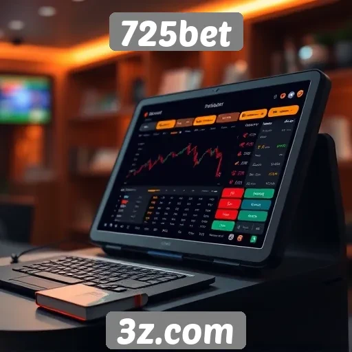 Interface e experiência do usuário no 725bet